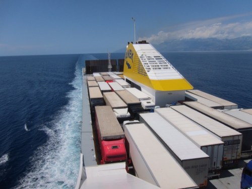 Forza, bound for Patras